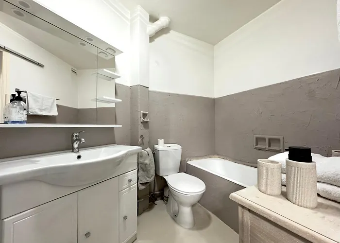 30m2 Vue Terrasse A 1min Des Plages Daire *