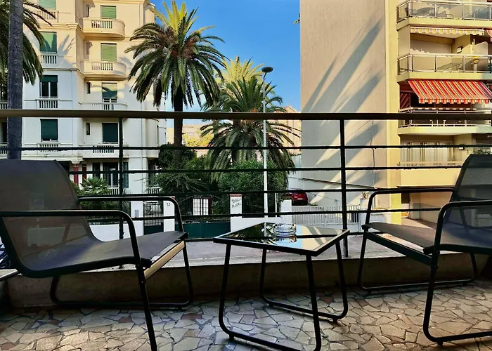 30m2 Vue Terrasse A 1min Des Plages Daire